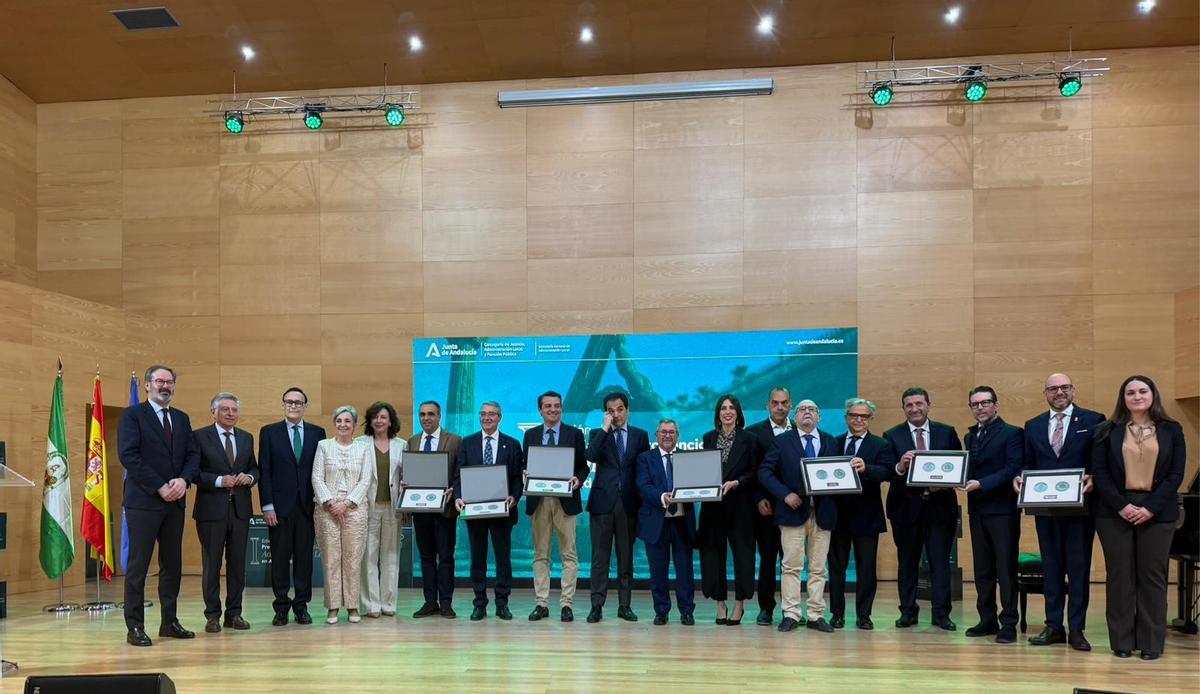 Entrega de los premios.