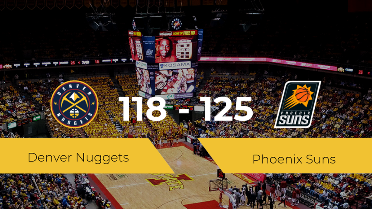 Phoenix Suns se hace con la plaza de la final de la conferencia oeste tras ganar a Denver Nuggets por 118-125