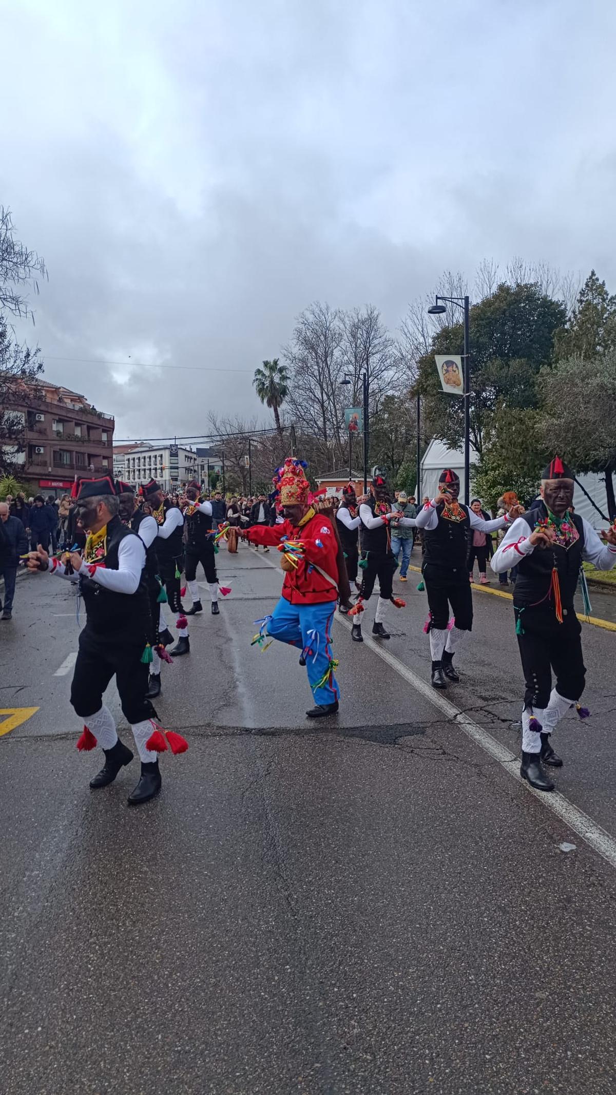 Imagen de Los Negritos de San Blas en Montehermoso.