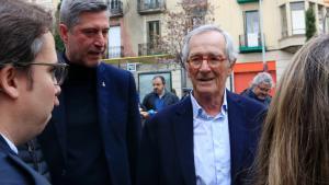 Trias y Marti Galbis en marzo pasado, en un acto en Sarrià.