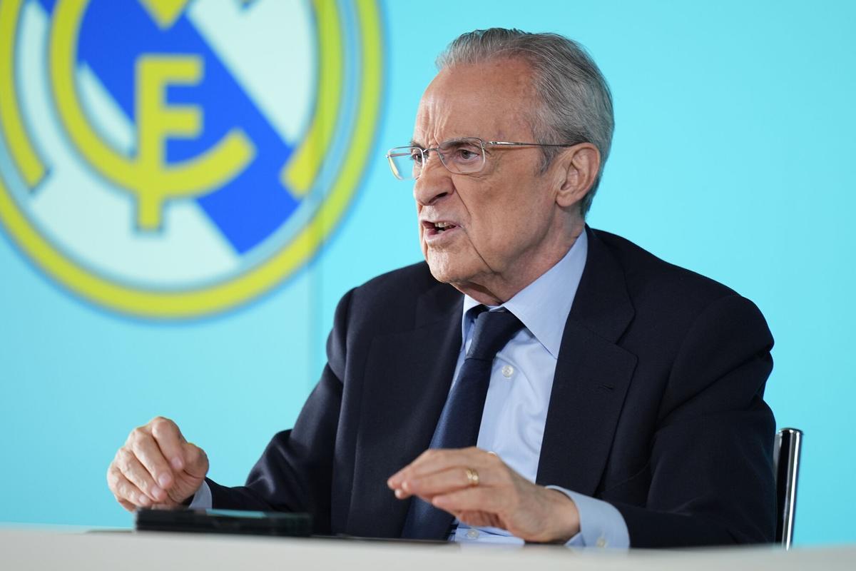 Florentino Pérez, presidente del Real Madrid.