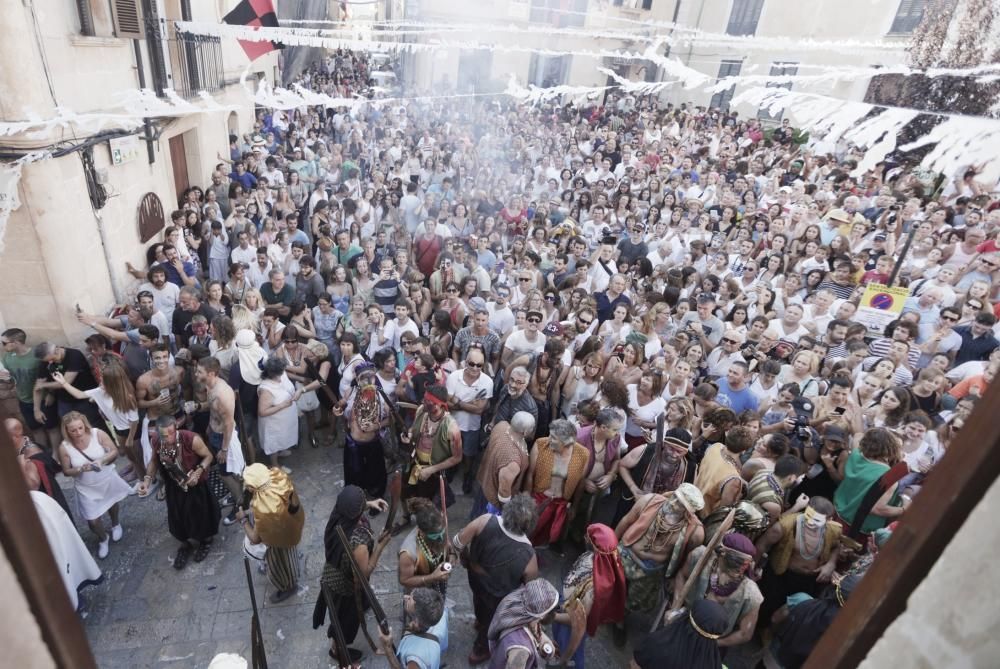 Batalla de 'moros i cristians' de Pollença