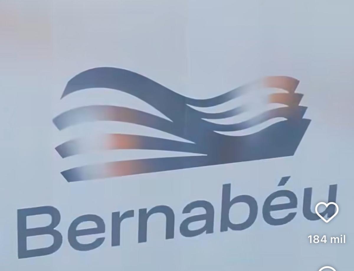 El nuevo logo del Bernabéu