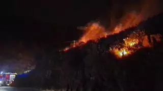 Balanç del Cap d'Any a Girona: un accident de trànsit mortal i incendis varis