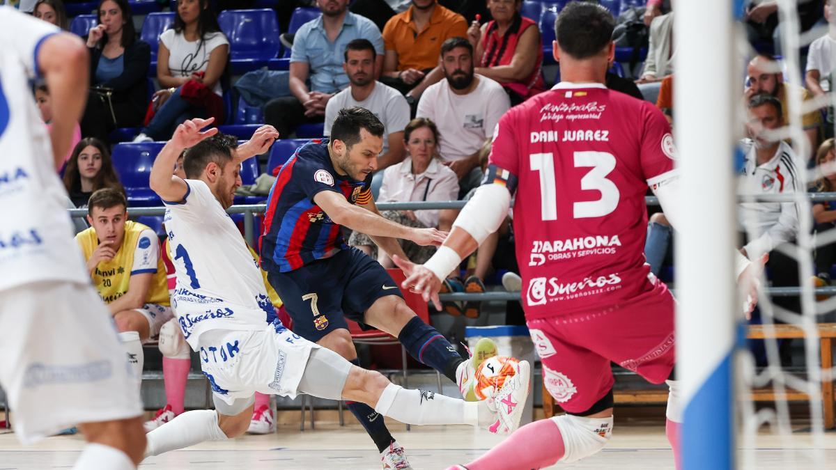 El Barça fue incapaz de derrotar al Manzanares