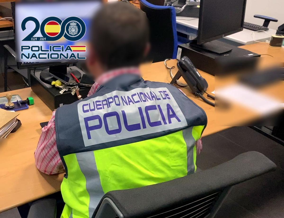 Imagen de archivo de un investigador de la Policía.