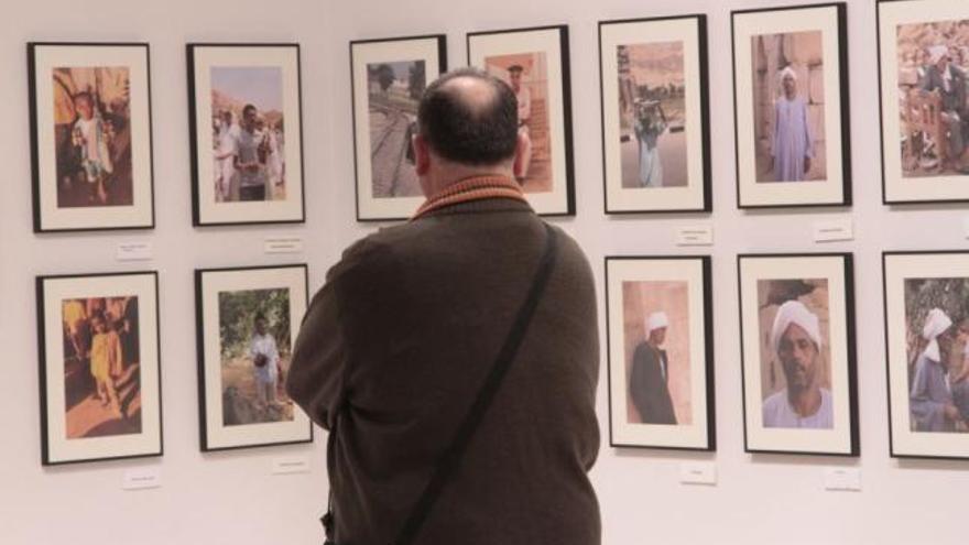 Una exposición fotográfica muestra los rostros de Egipto