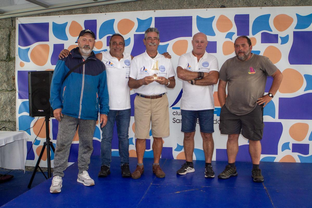 La entrega del premio a "A Meca".