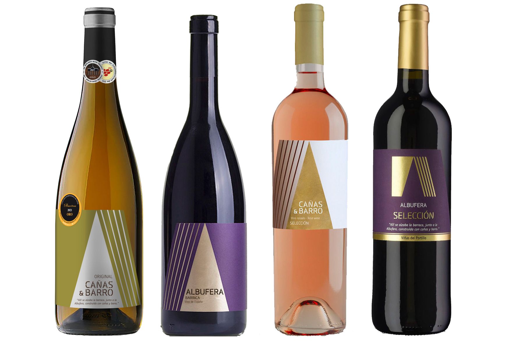 Los vinos más valencianos de los sellos ‘Cañas &amp; Barros’ y ‘Albufera’, de Viñas del Portillo.