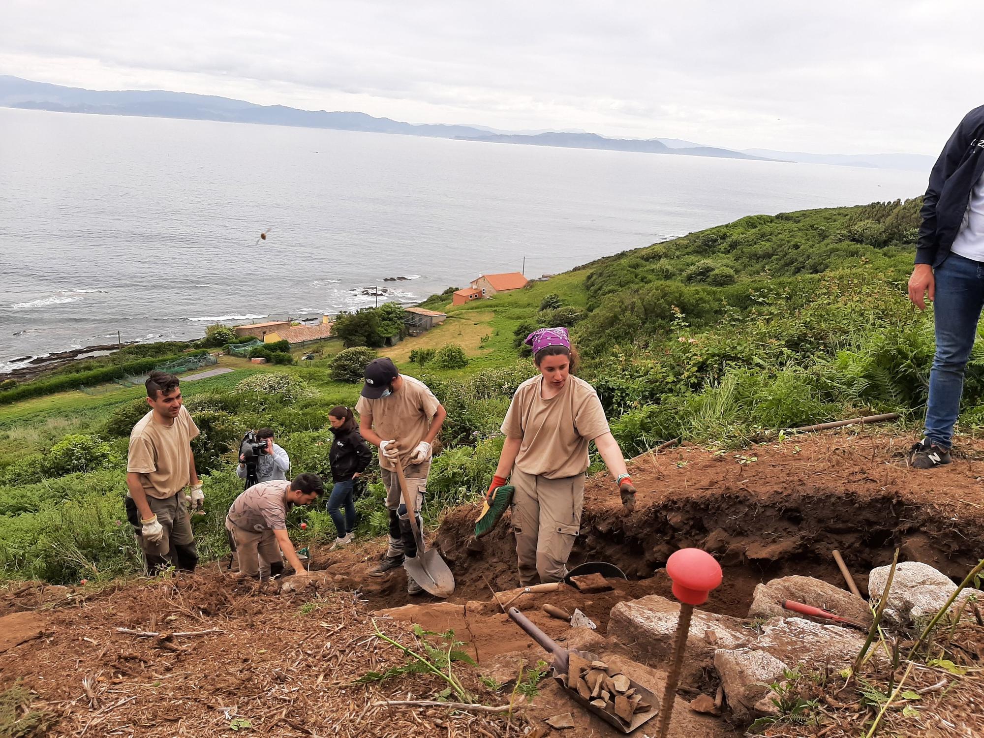 Las excavaciones arqueológicas en la isla de Ons