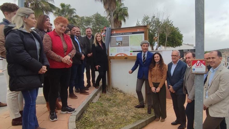 La Diputación de Córdoba presenta el circuito cicloturista del Alto Guadalquivir