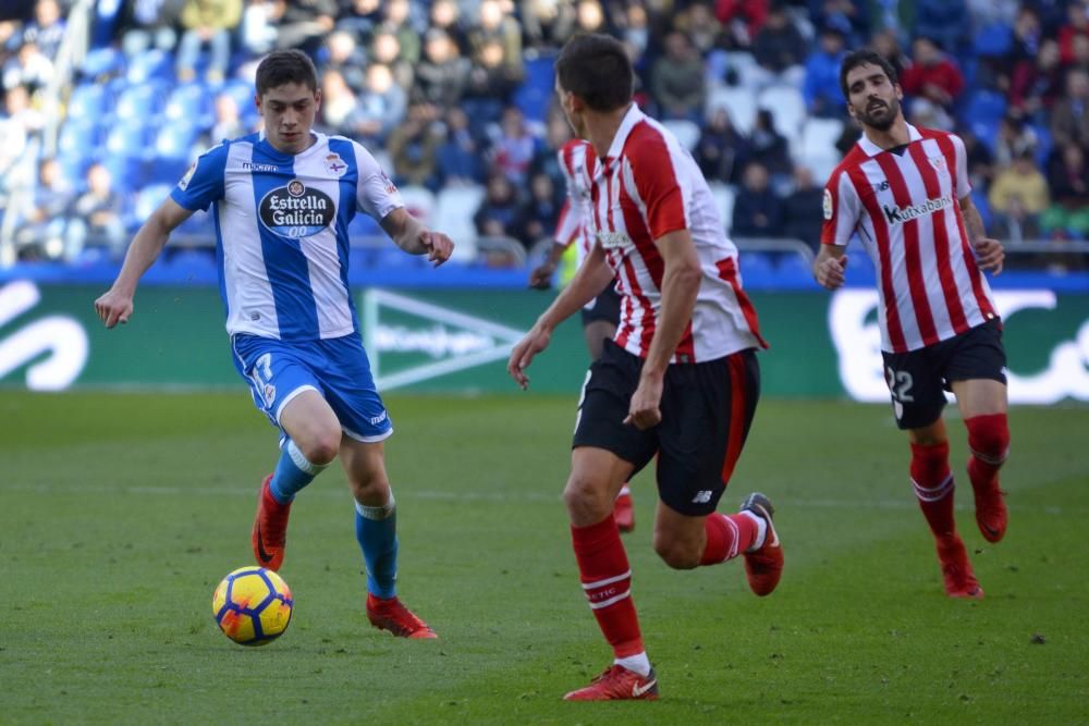 El Dépor saca un punto ante el Athletic