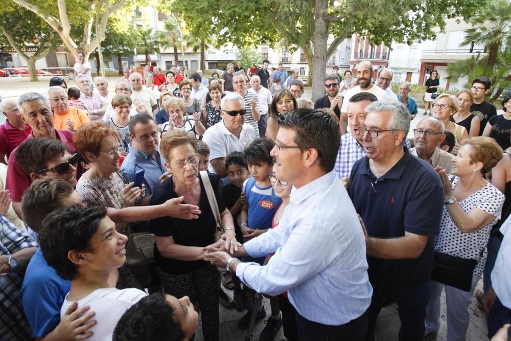 Primer acto como alcalde de Jorge Rodríguez tras su detención