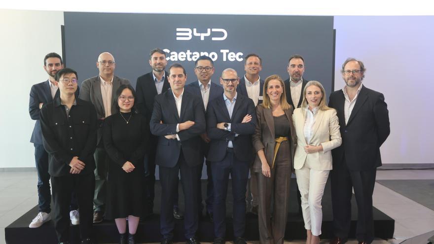 Caetano Tec inaugura su nuevo concesionario oficial BYD en Sevilla