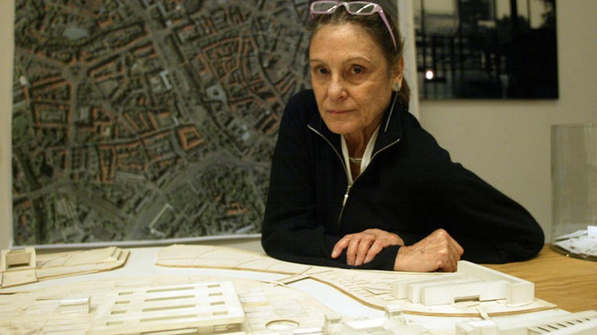 La arquitecta Beth Galí en una imagen de archivo