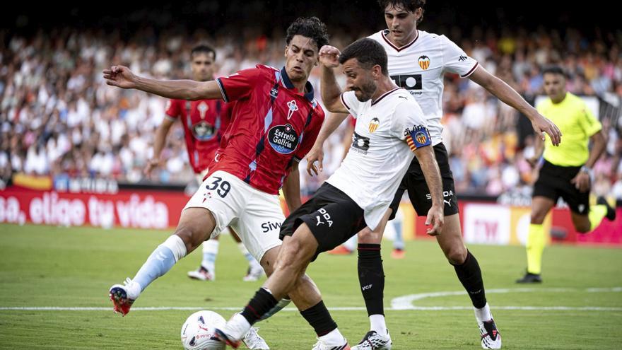 El Celta no encuentra la grieta del Valencia