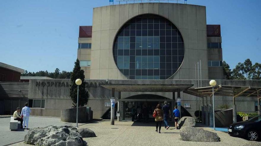 El Hospital Comarcal do Salnés ubicado en la parroquia de Rubiáns, en Vilagarcía de Arousa. // Iñaki Abella