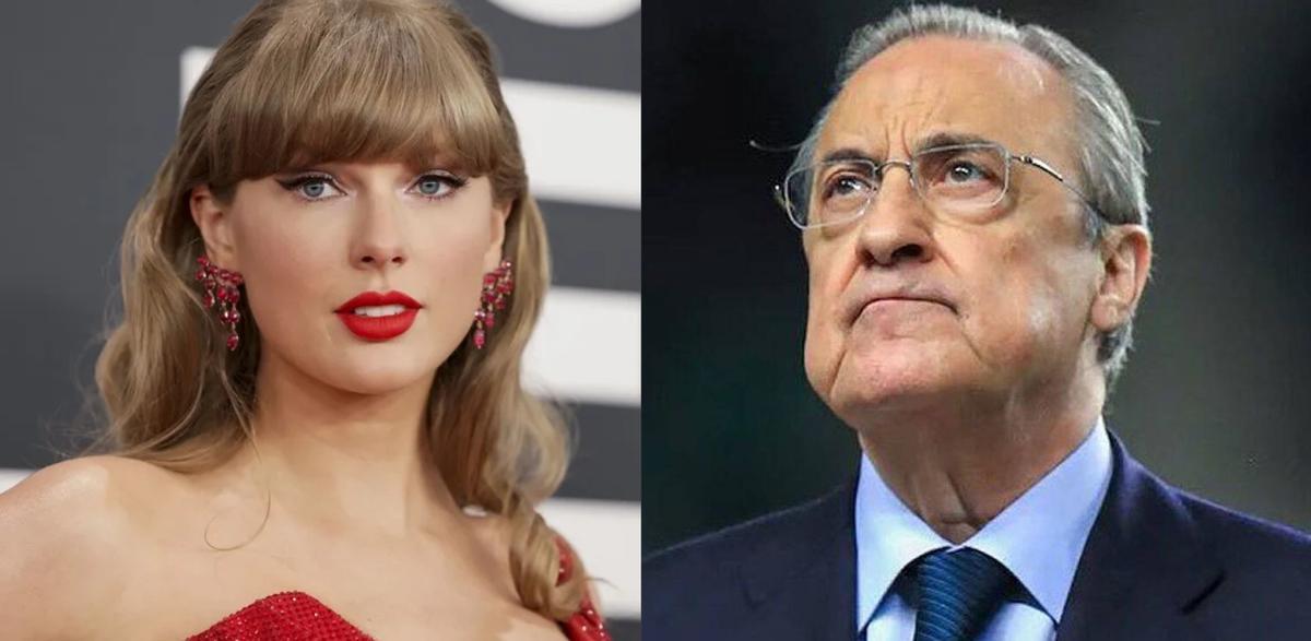 Taylor Swift y Florentino Pérez