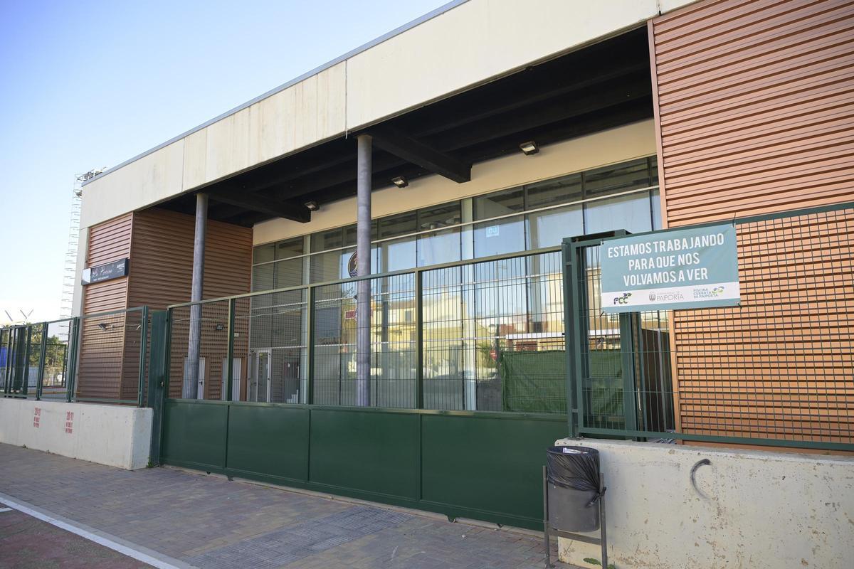 La piscina cubierta de Paiporta sigue cerrada.