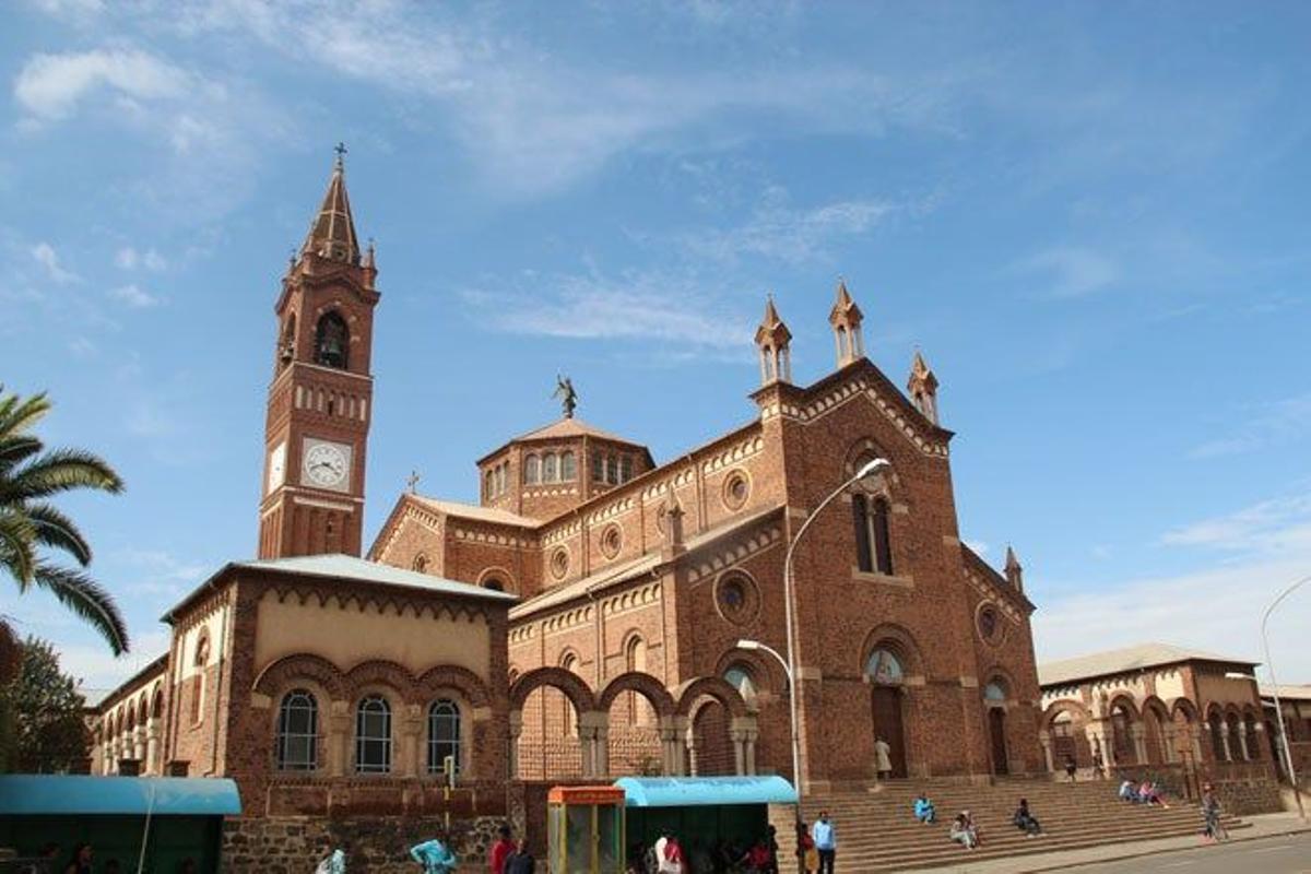 Catedral católica de Asmara.