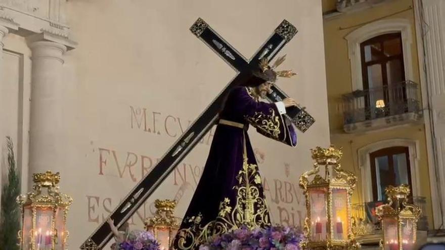 Semana Santa en Alicante 2026: salida de la Hermandad de Nuestro Padre Jesús en el Martes Santo