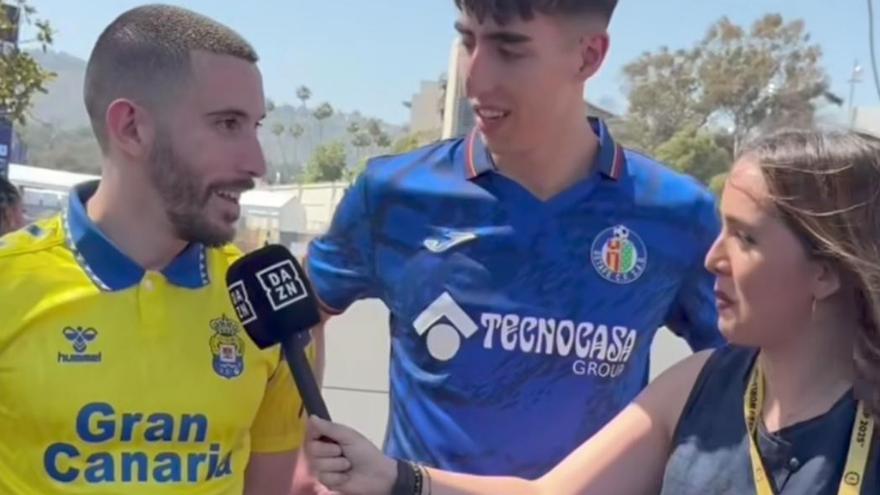 Un aficionado de la UD Las palmas aparece con su camiseta en el Mundial de Clubes 2025: &quot;Estoy hundido, no levanto cabeza&quot;
