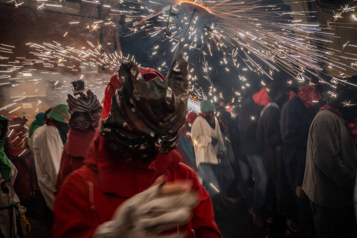 El Correfoc 2026 de Manresa, en imatges
