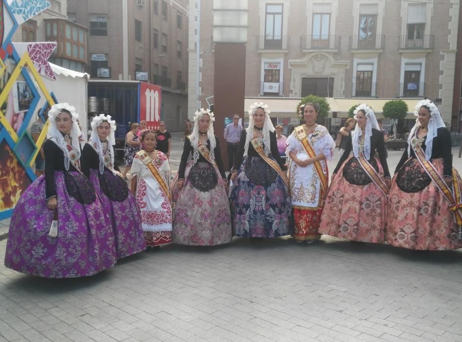 Convivencia de las candidatas a Fallera de Elda