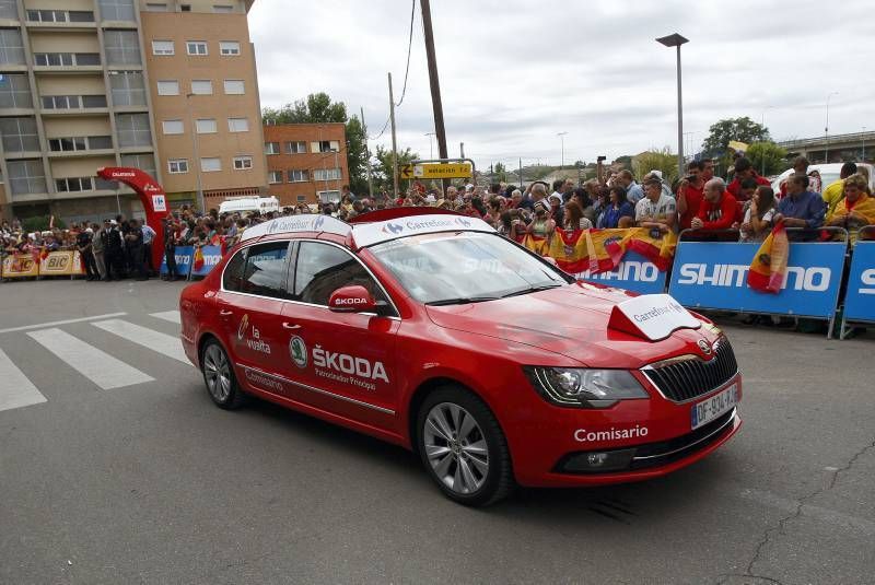 La vuelta pisa fuerte Aragón