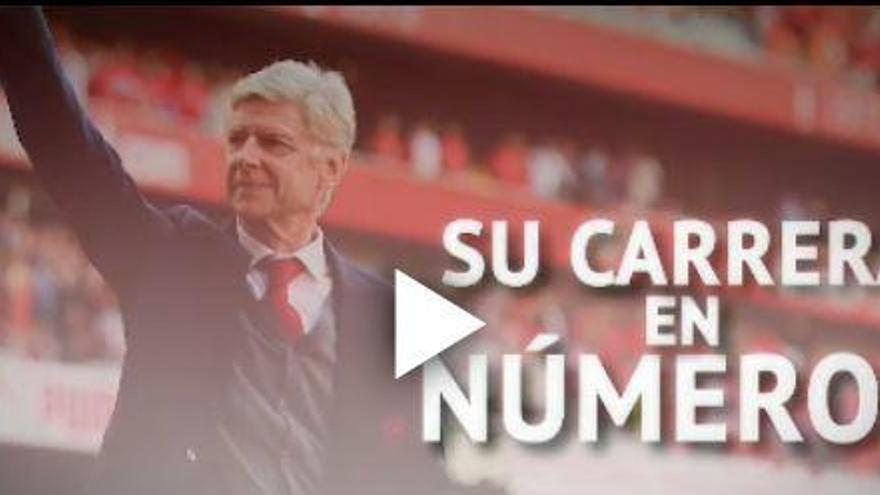 Video | Los números de Arsene Wenger en el Arsenal