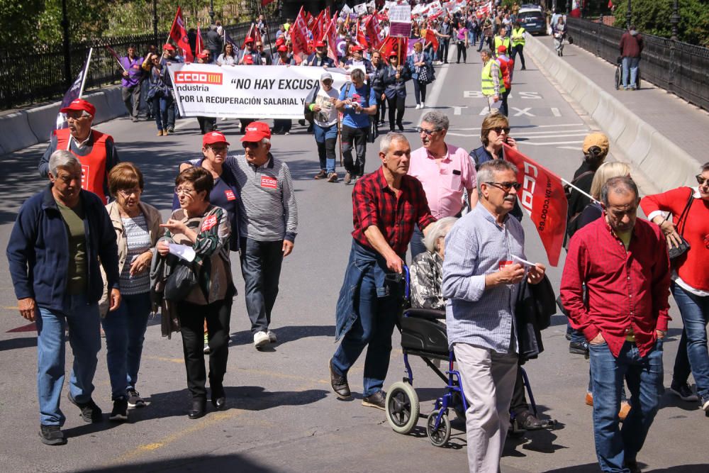 Manifestación 1 de Mayo Alcoy.