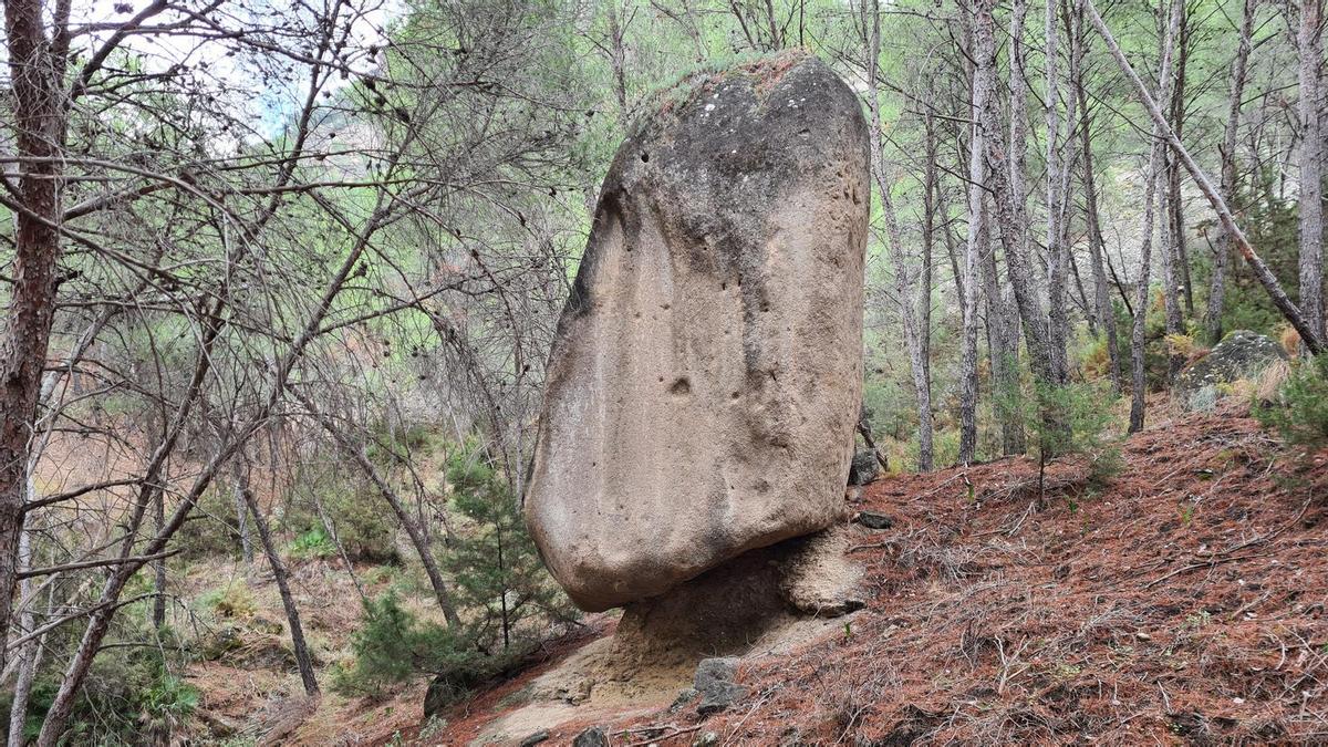La Piedra de Obélix, dentro de una de las rutas más exigentes de Málaga