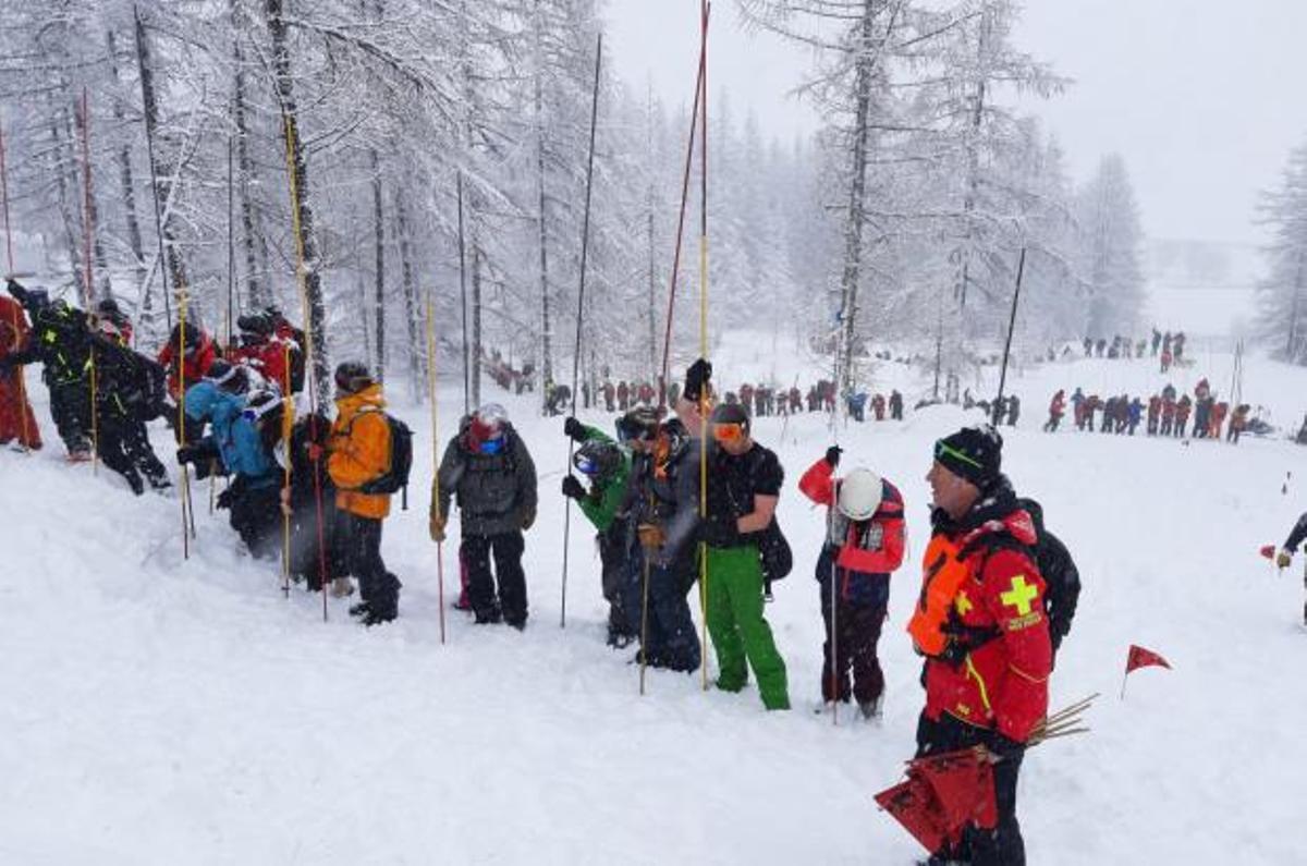 Un home sobreviu després de dues hores i mitja sepultat sota la neu