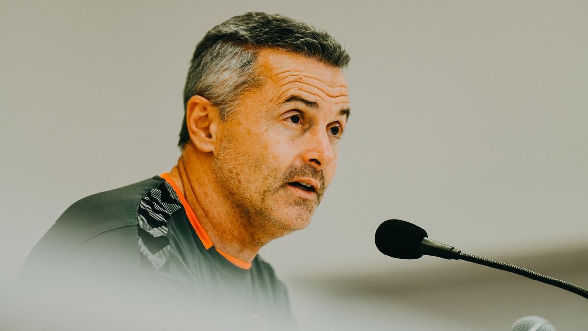 El entrenador del Elche, Fran Escribá