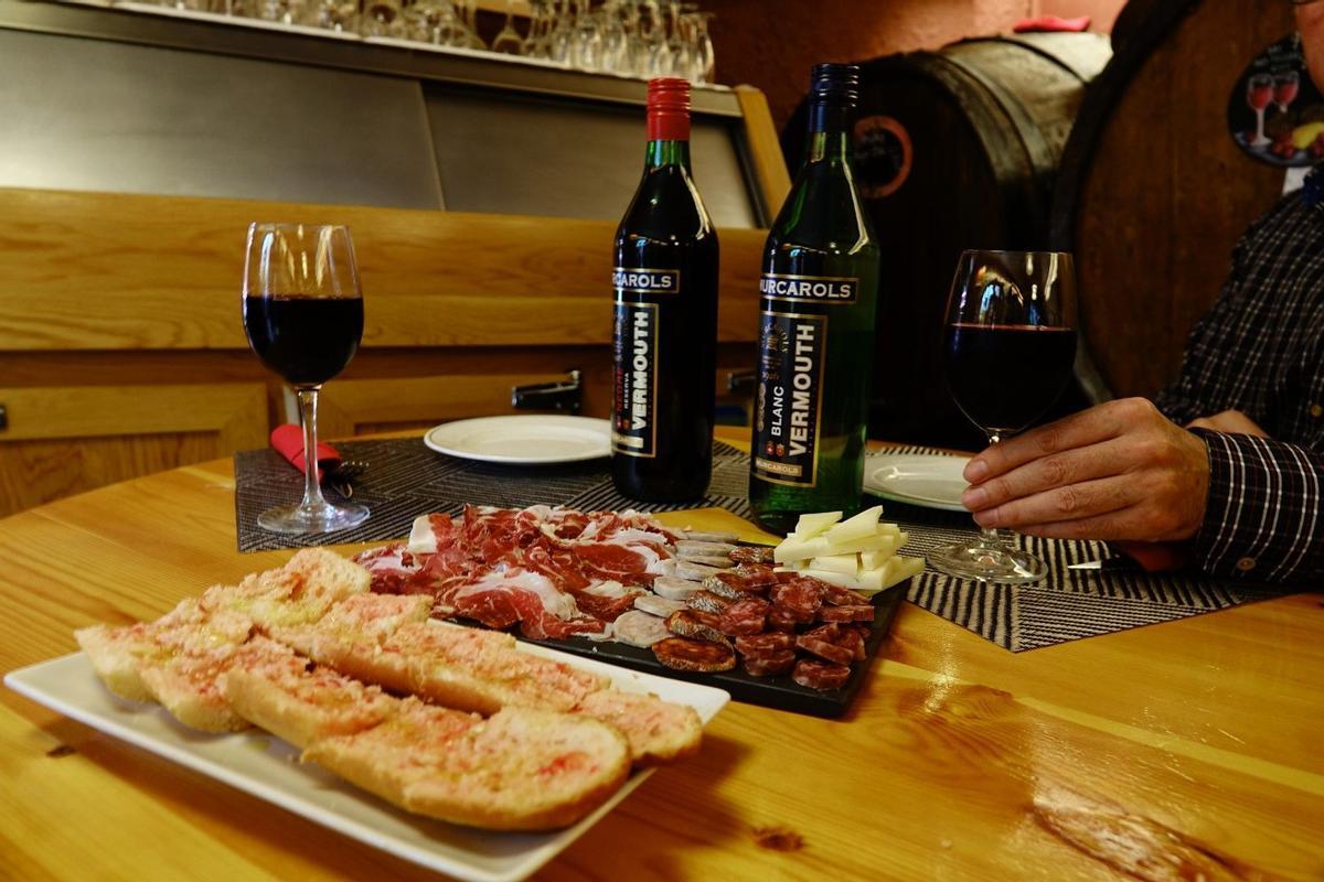 Un vermut típico de la bodega Mucarols