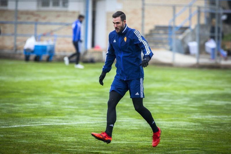 Entrenamiento del Real Zaragoza de hoy 30 de diciembre