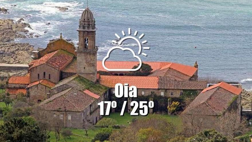 El tiempo en Oia: previsión meteorológica para hoy, miércoles 9 de septiembre