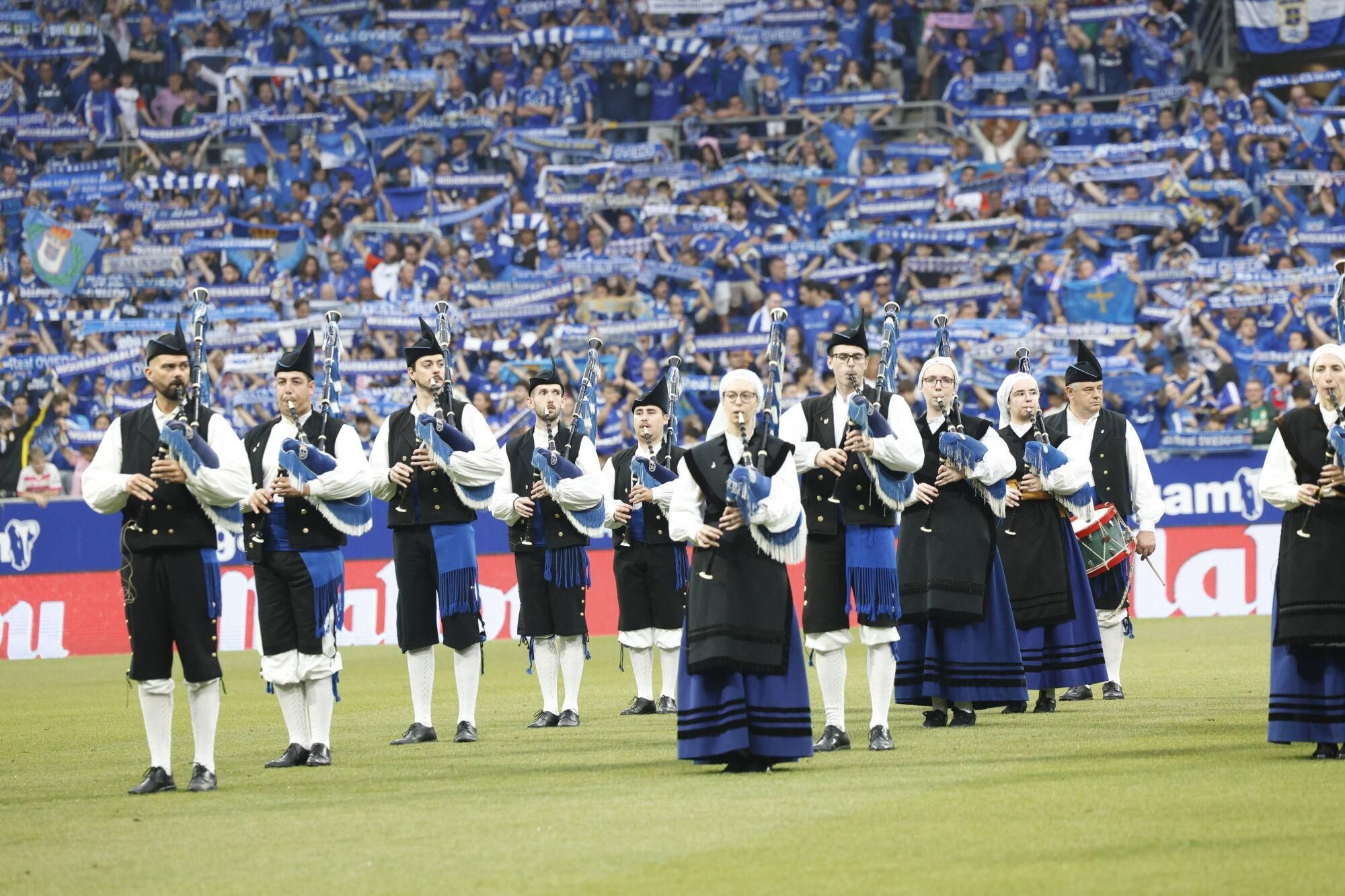 Así se vivió en el Carlos Tartiere la final del play-off entre el Real Oviedo y el Mirandés