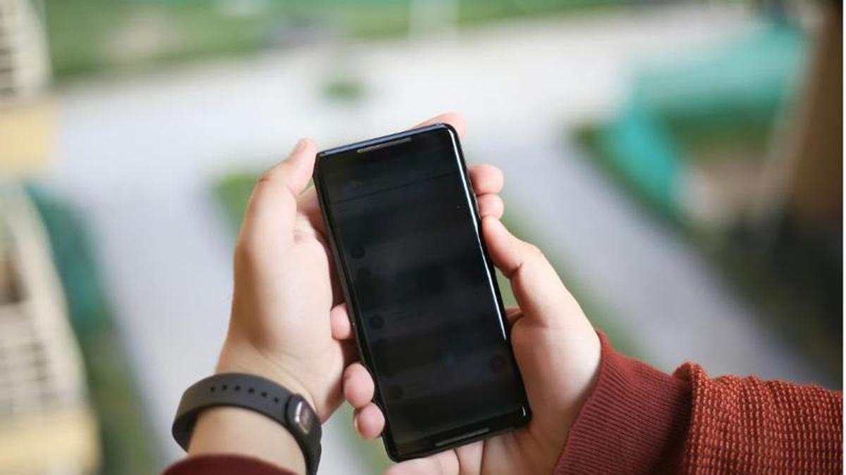 Imatge d'arxiu d'una fotografia d'un smartphone