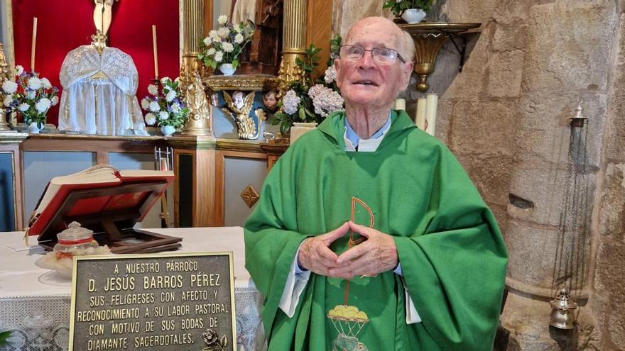 Jesús Barros, párroco de Bembrive durante 35 años, fallecido este septiembre