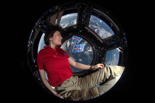 La astronauta Samantha Cristoforetti