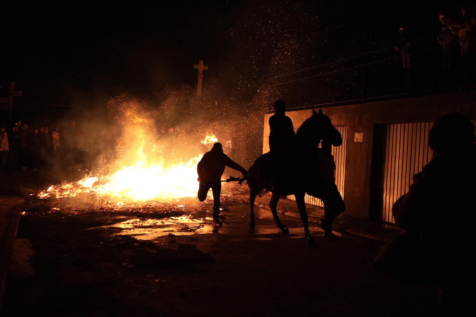 Las mejores fotos de la espectacular Matxà de Sant Antoni en Vilanova d'Alcolea