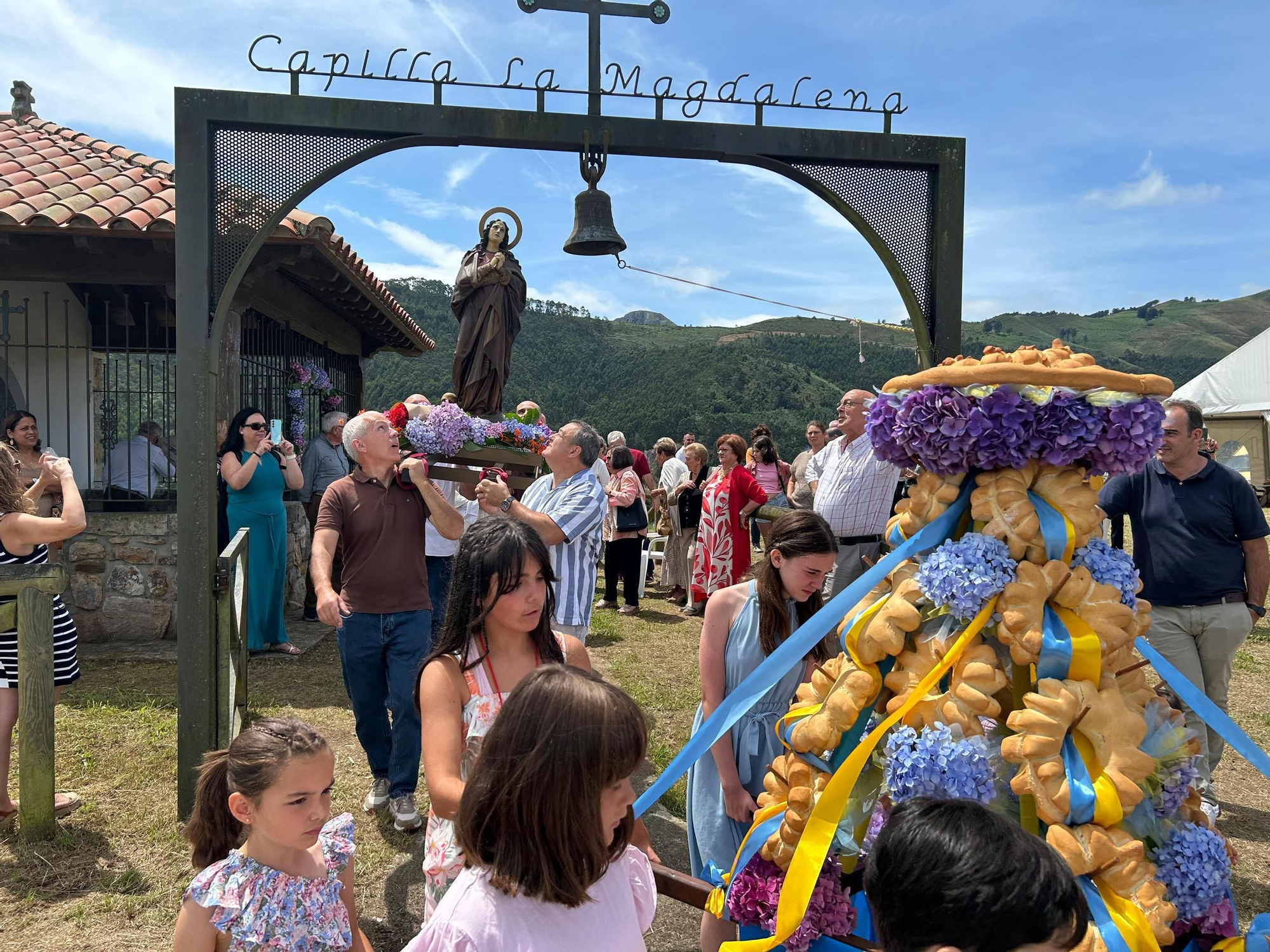 Fiesta de Santa Marina en Tezangos (Ribadesella)