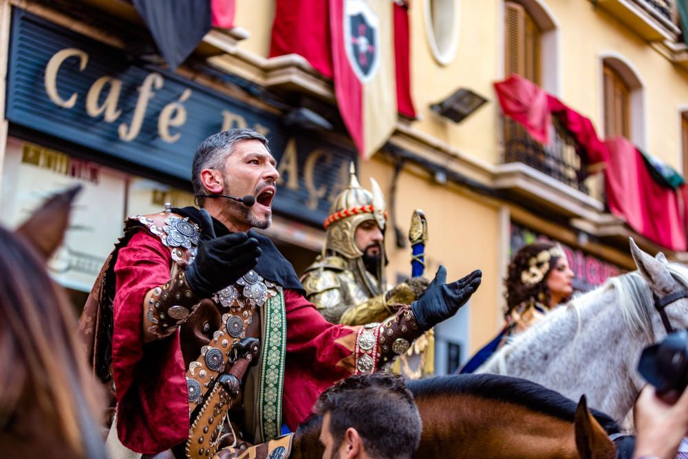 Los moros pidieron a los cristianos que abandonaran el castillo