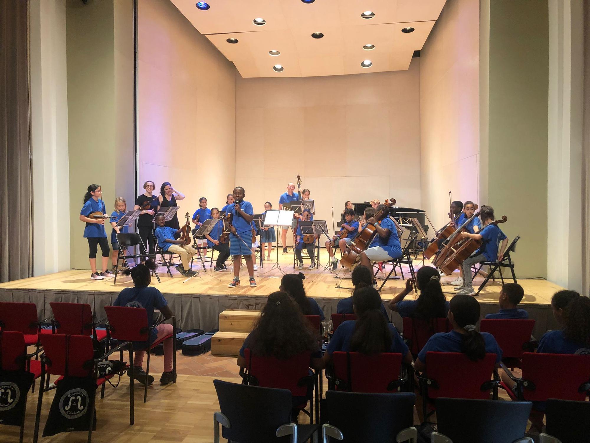 L'Orquestra de l'Anicet de Pagès tanca el curs amb un concert a l'Auditori dels Caputxins