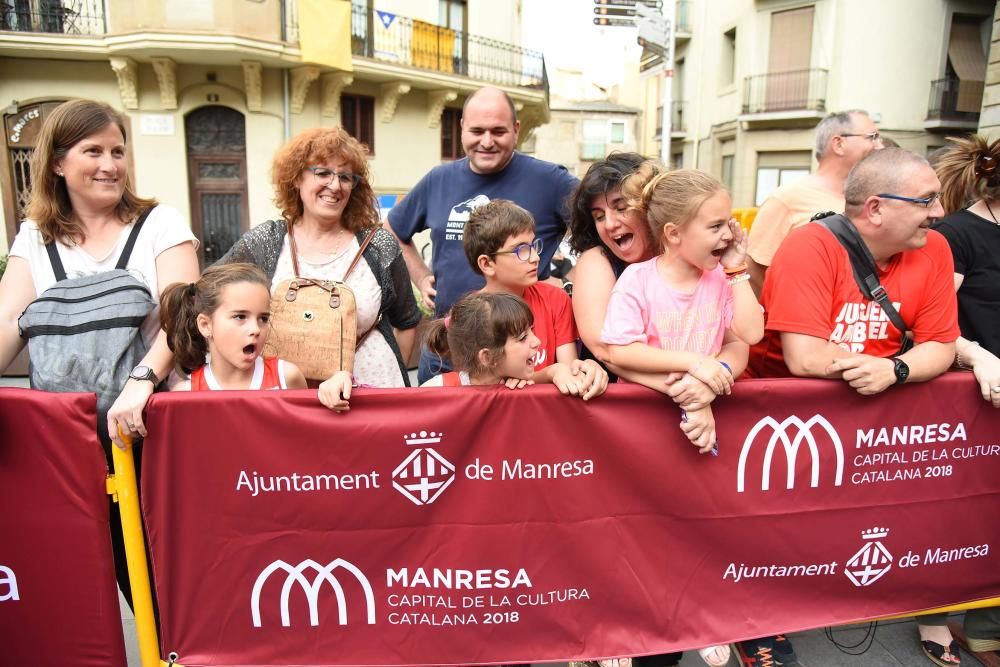 Celebració de l'ICL Manresa a la plaça Major