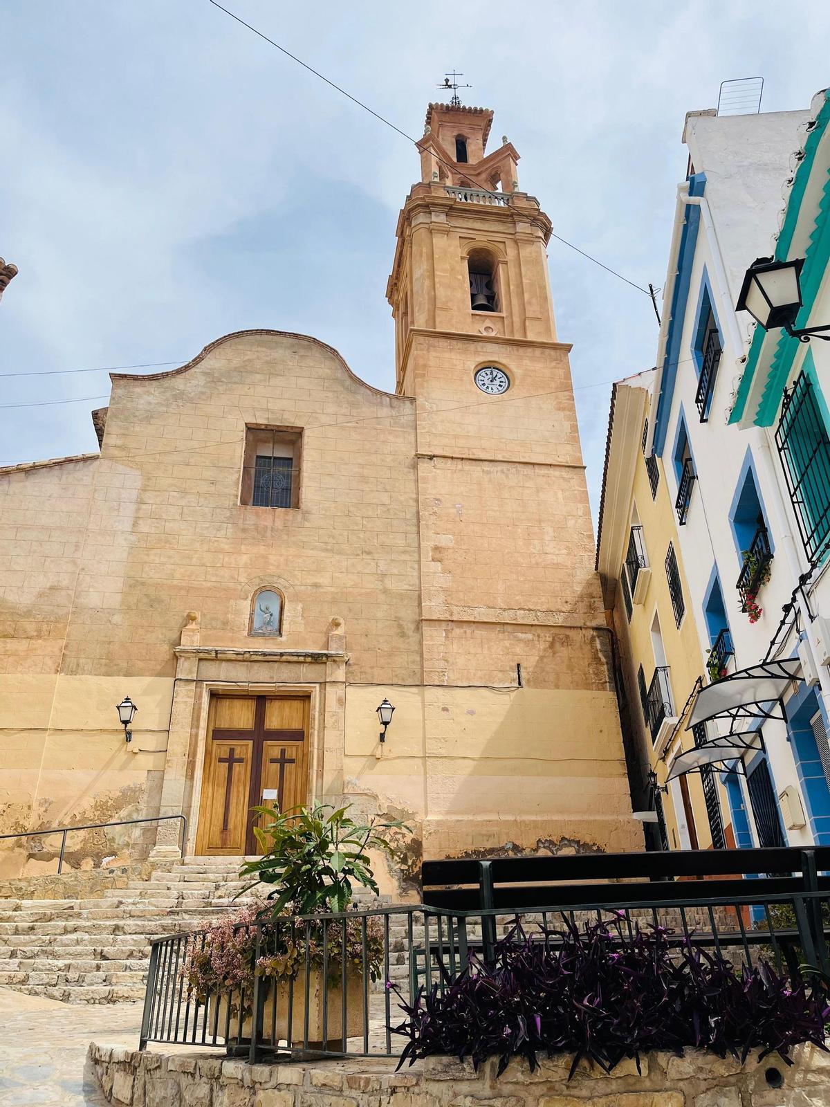 La iglesia de Finestrat que volverá a abrir las puertas este sábado.