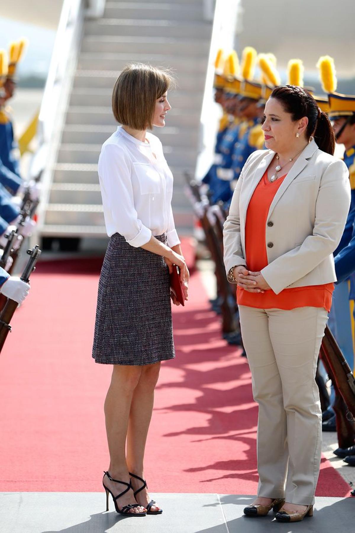 Letizia Ortiz, cooperación en Honduras