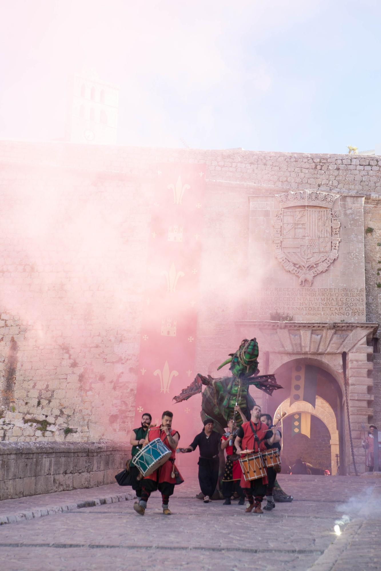 Edición de 2015 de la Feria Medieval de Ibiza.