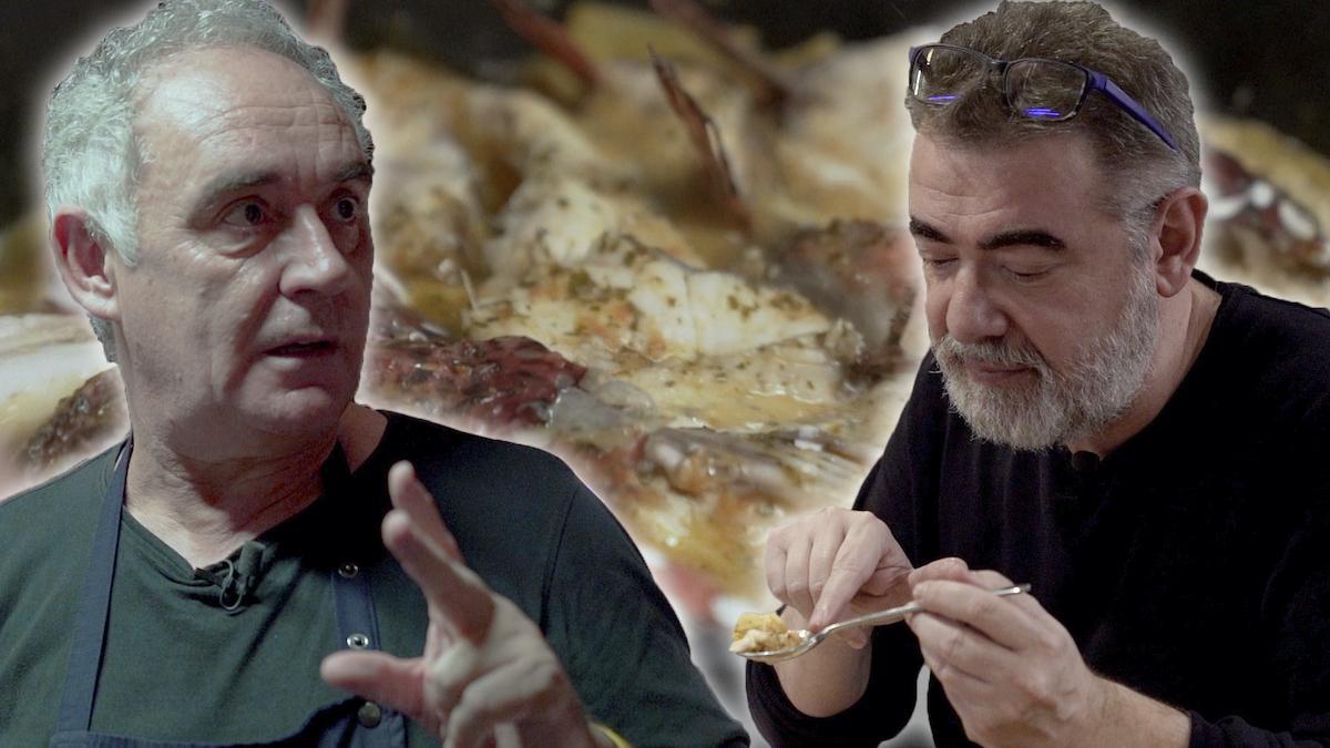 Ferran Adrià nos prepara un suquet, el primer plato que aprendió a cocinar